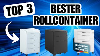 BÜRO ROLLCONTAINER Diese Büroschränke sind der Wahnsinn TOP 3 Vergleich [upl. by Modestia788]