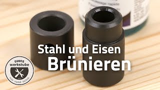 Stahl Brünieren  Anleitung mit Tifoo Black Devil Brünierset [upl. by Wil]