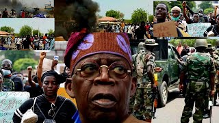 BREAKING EDON HAPPEN TINUBU CHASED OUT BY ANGR¥ Y0UTH LIVE IN ABUJA ENOUGH IS ENOUGH [upl. by Ollehcram355]