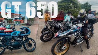 First Time In BMW 1250 GS  New Continental GT 650 Modified  English  blubee mrjuly31st [upl. by Keely422]