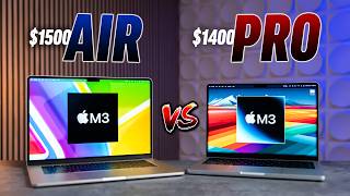 M3 MacBook Air vs M3 MacBook Pro  How to Choose RIGHT [upl. by Monteria]