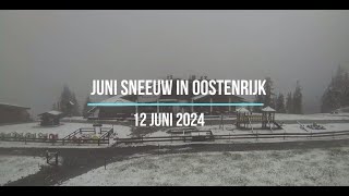 Juni Sneeuw in Oostenrijk [upl. by Esmeralda]