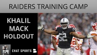 Oakland Raiders 5 Takeaways From Training Camp Featuring Khalil Mack Gareon Conley And Arden Key [upl. by Snebur]