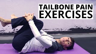 Tailbone Pain Exercises for Coccyx Pain Relief and Muscle Spasm [upl. by Einohpets]