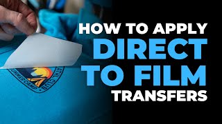 How To Apply DTF Direct to Film Heat Transfers with a Heat Press [upl. by Bendicta]