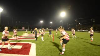 Womens Soccer Team Practicing on the New Athletic Fields DYouville College Buffalo New York [upl. by Bergmans823]