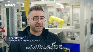 Digital Transformation at Belden’s Manufacturing Plant in Germany [upl. by Burton107]