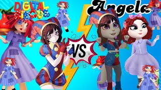 Who will prevail Pomni vs RagathaDigitalcircus mytalkingangela2 [upl. by Nyletac835]