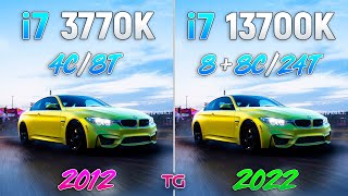 i7 3770K vs i7 13700K  10 Years Difference [upl. by Elazaro]