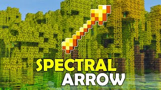 How To Craft The Spectral Arrows in Minecraft Recipe [upl. by Raskin]