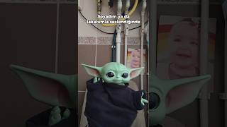 Baby Yodaya lakabıyla seslenildiğinde 😎  Baby Yoda babyyoda [upl. by Blinny]