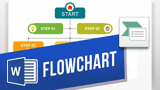 How to Make a Flowchart in Word  Create a Flowchart with SmartArt [upl. by Dnana]