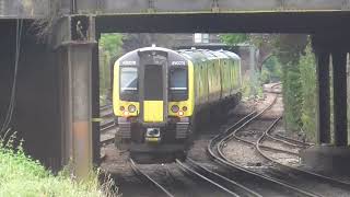 South Western Railway Class 450059450076 Departure Clapham Junction for Portsmouth amp Southsea [upl. by Fayina]