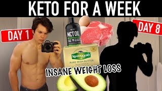 I Tried The Keto Diet For A Week  Ketogenic Diet Results  Best Weight Loss Diet [upl. by Amado]