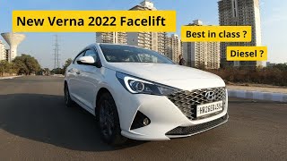 New 2022 Hyundai Verna SX Review  Drive Impression  Kaushal Ydv [upl. by Nyltyak]