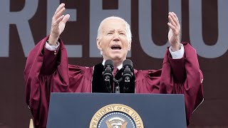 Joe Biden blasted for ‘disgusting racebaiting speech’ at Morehouse College [upl. by Mavis]