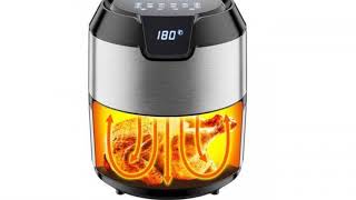 Tefal EY401D40 Easy Fry Air Fryer Stainless Steel [upl. by Sitoiyanap]