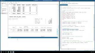 Stata 16 regression with robust standard errors [upl. by Alessig844]