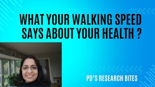 What your walking speed says about your health [upl. by Aikar]