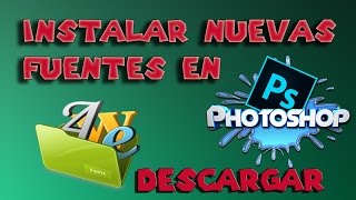 Descargar e Instalar Fuentes para PhotoshopCS654 Dasfont [upl. by Kincaid]