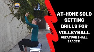 Solo Volleyball Setting Drills To Try At Home Perfect For Limited Space [upl. by Calida716]