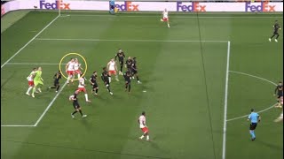 Benjamin Sesko VAR disallowed offside Goal vs Real Madrid vs RB Leipzig VAR disallowed Sesko Goal [upl. by Zusman]