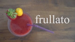 Frullato di frutta light  senza latte [upl. by Ravilob]