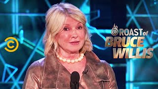 Martha Stewart Puts the Dais in Its Place  Roast of Bruce Willis [upl. by Ellecrag]