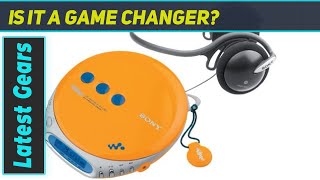 Sony DEJ360 PSYC CD Walkman Yellow  Best Portable CD Player for Active Users [upl. by Doll454]