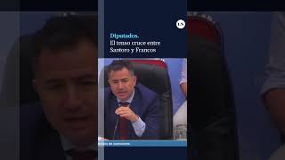 Debate en diputados el tenso cruce entre Santoro y Francos [upl. by Siuoleoj]