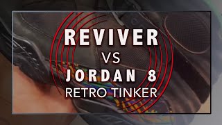 Reviver spinning scrub brush VS Jordan 8 Retro Tinker [upl. by Janela753]