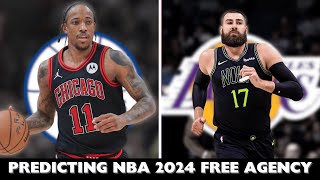 Predicting Where The Top 15 Free Agents Of The NBA Will Go [upl. by Tutto]