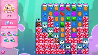 Candy Crush Saga LEVEL 3296 NO BOOSTERS new version🔄✅ [upl. by Anilesor198]