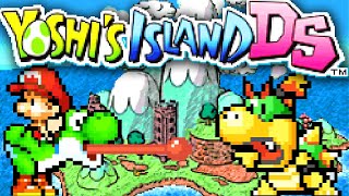 Yoshis Island DS  Full Game  No Damage 100 Walkthrough [upl. by Aloisius]