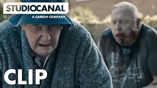 Hamish’s Escape  Cockneys VS Zombies CLIP  Starring Richard Briers [upl. by Meekah]