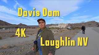 Hiking To Davis Dam Laughlin Nevada in 4K  Colorado River Heritage Greenway Park amp Trails [upl. by Sandie287]