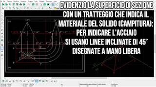 PPOO piramide retta sezionata da un piano α parallelo al PO Materiale piramide acciaio [upl. by Lezirg351]