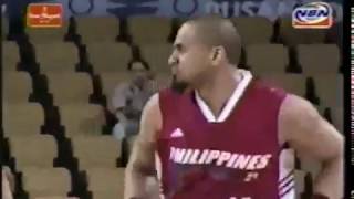 ASI TAULAVA VS YAO MING PART 1 2002 ASIAN GAMES [upl. by Nowd]