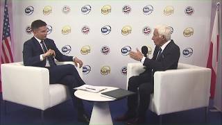 Interview with Jerzy Buzek at EEC 2018 [upl. by Ariik]