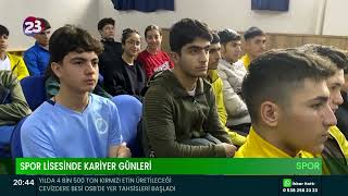 SPOR LİSESİNDE KARİYER GÜNLERİ [upl. by Wilen1]