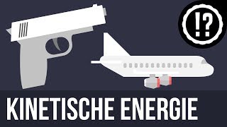 Kinetische Energie Bewegungsenergie einfach erklärt [upl. by Luzader]