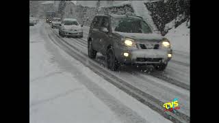 Dal 15 novembre obbligo di pneumatici invernali o disporre a bordo di mezzi antisdrucciolevoli [upl. by Liw]