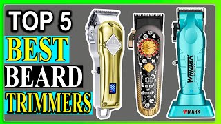 Top 5 Best Beard Trimmers Review in 2024 [upl. by Enomar]