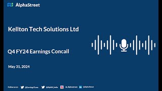 Kellton Tech Solutions Ltd Q4 FY202324 Earnings Conference Call [upl. by Geehan889]