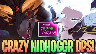 THIS MIGHT BE MY FAVORITE NIDHOGGR TEAM THOR SNAKE SHOWCASE PvE Showcase 7DS Grand Cross [upl. by Nnylrebma]