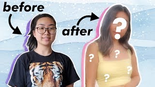 GLOW UP TRANSFORMATION for my BIRTHDAY dyed my hair for the first time  JENerationDIY [upl. by Alver]