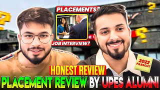 Upes placement review by upes alumni✔️ 2022 passout  Ridey behl vlogs college upes vlog viral [upl. by Ahsinoj]