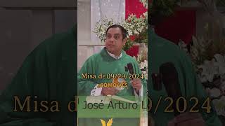 Padre Arturo Cornejo sobre las enseñanzas de Moisés y Jesús padrearturo misadehoy [upl. by Niamreg]