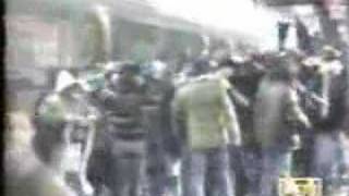 scontri ultras napoli alla stazione di roma [upl. by Ahsinna146]