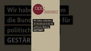 13 Maßnahmen gegen Rechtsextremismus – Demokratieförderung stärken [upl. by Cloe]